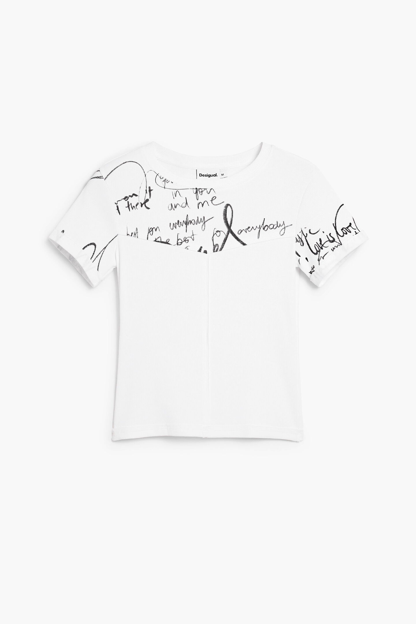 T-shirt HELSINKI Desigual White 4