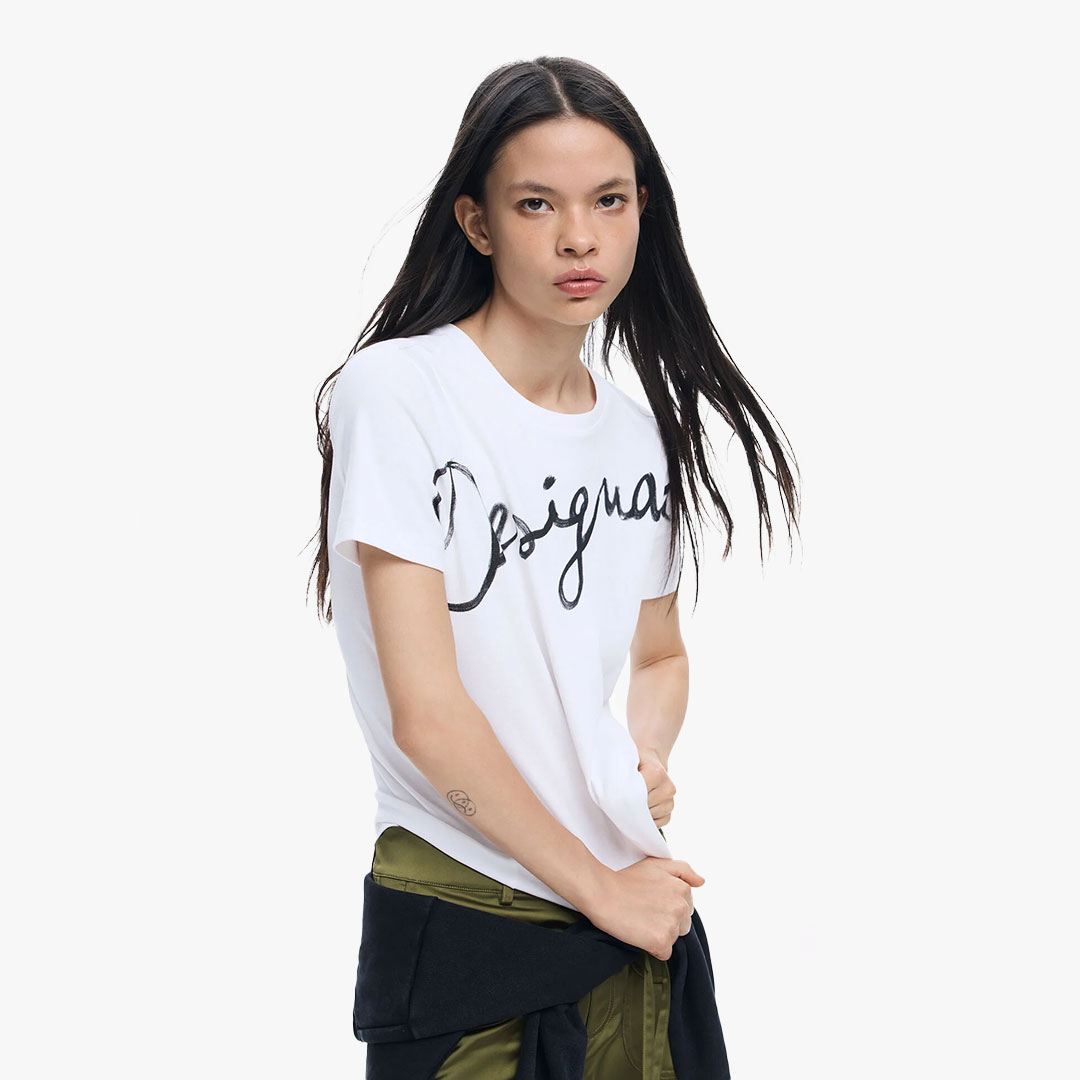 T-shirt FLORENCIA Desigual White 0