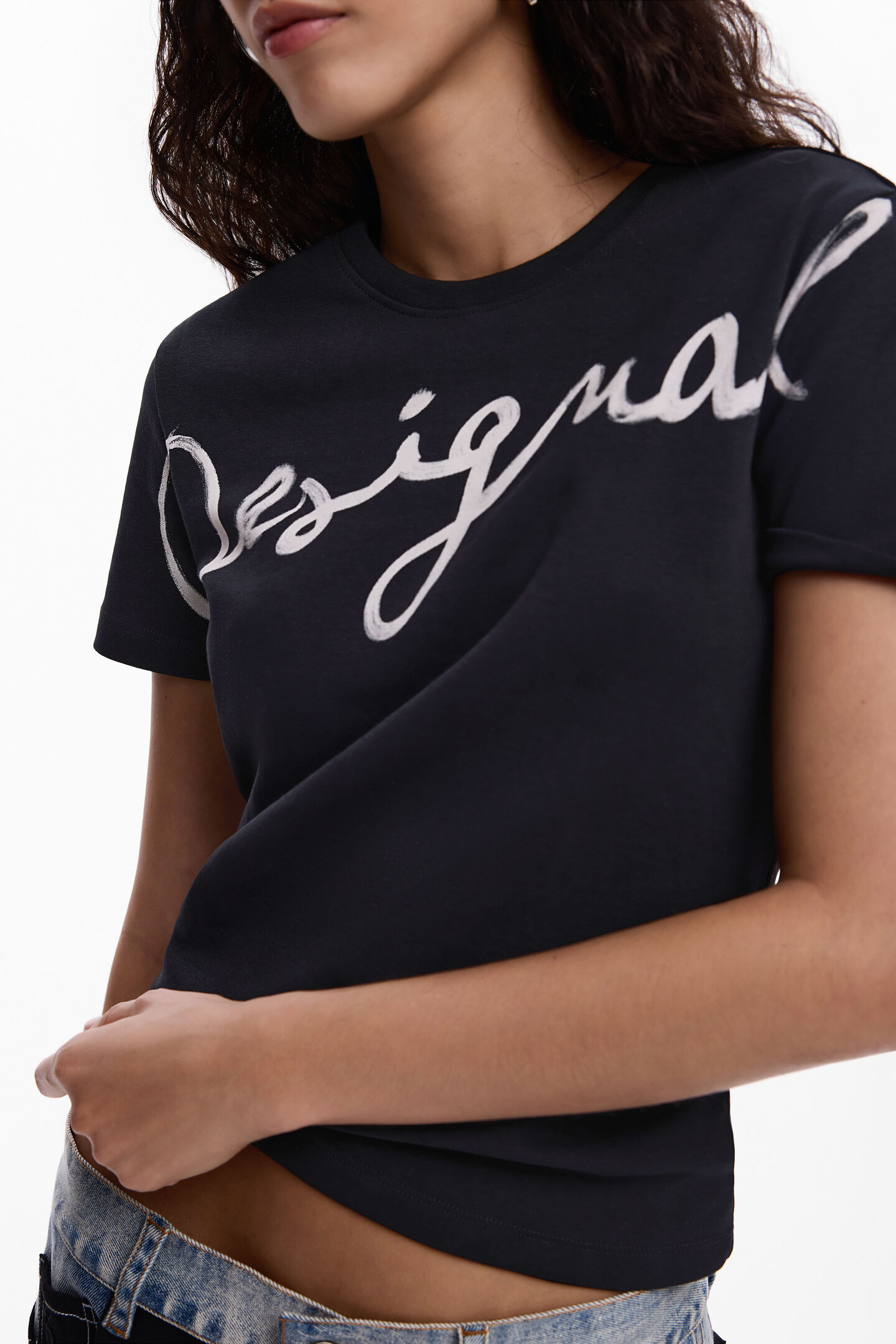 T-shirt FLORENCIA Desigual Black 1