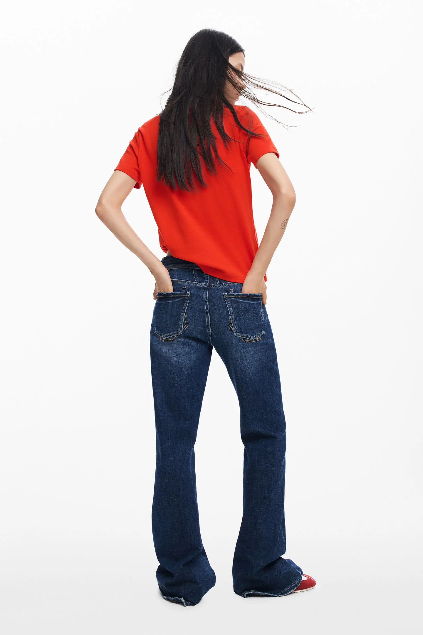 T-shirt FLORENCIA Desigual Blood Red 3