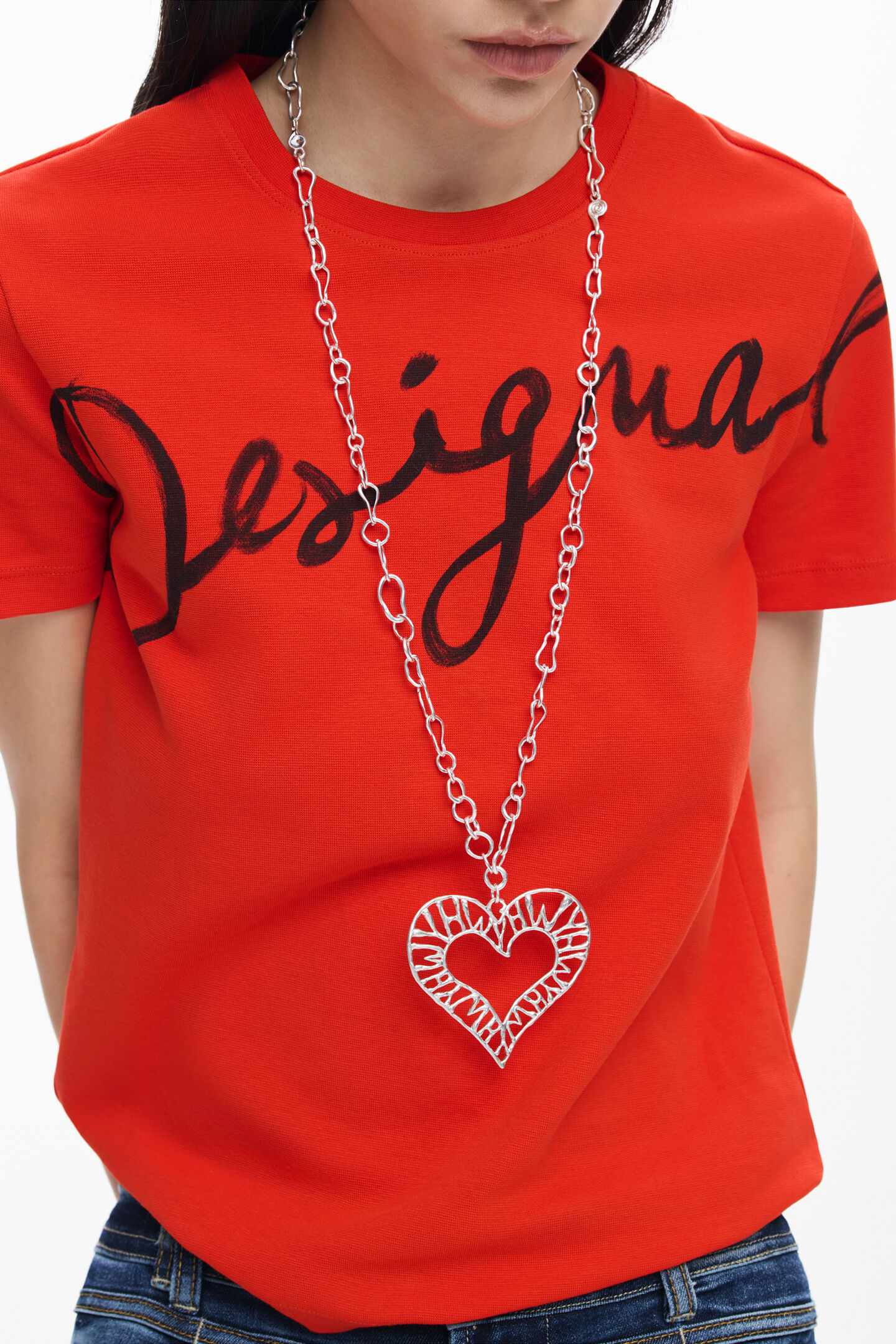 T-shirt FLORENCIA Desigual Blood Red 4