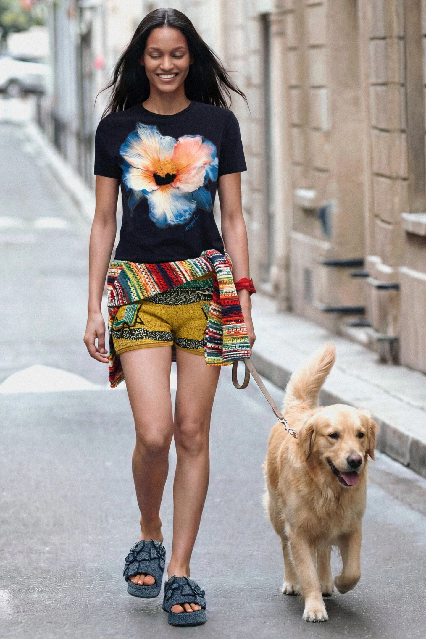 T-shirt ESTOCOLMO Desigual Navy 3