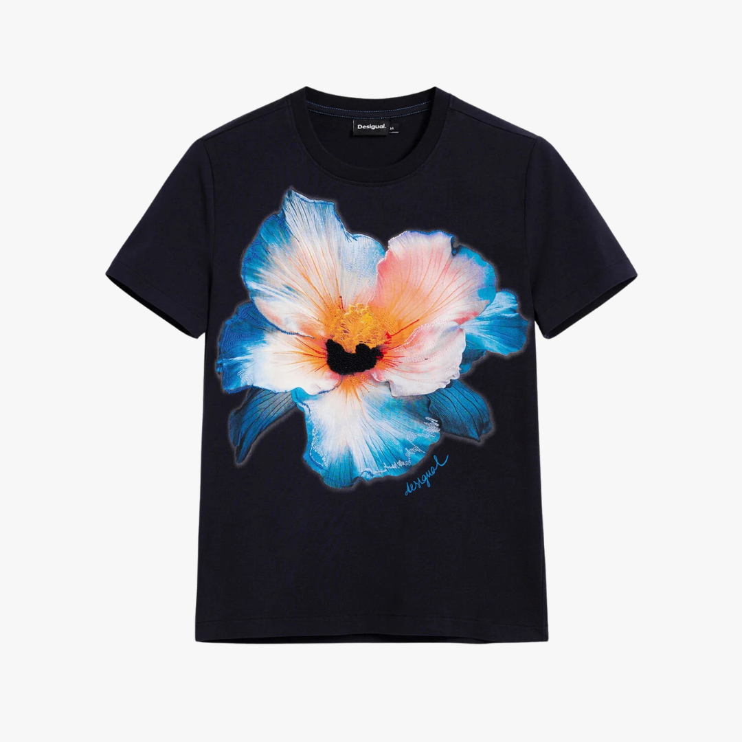T-shirt ESTOCOLMO Desigual Navy