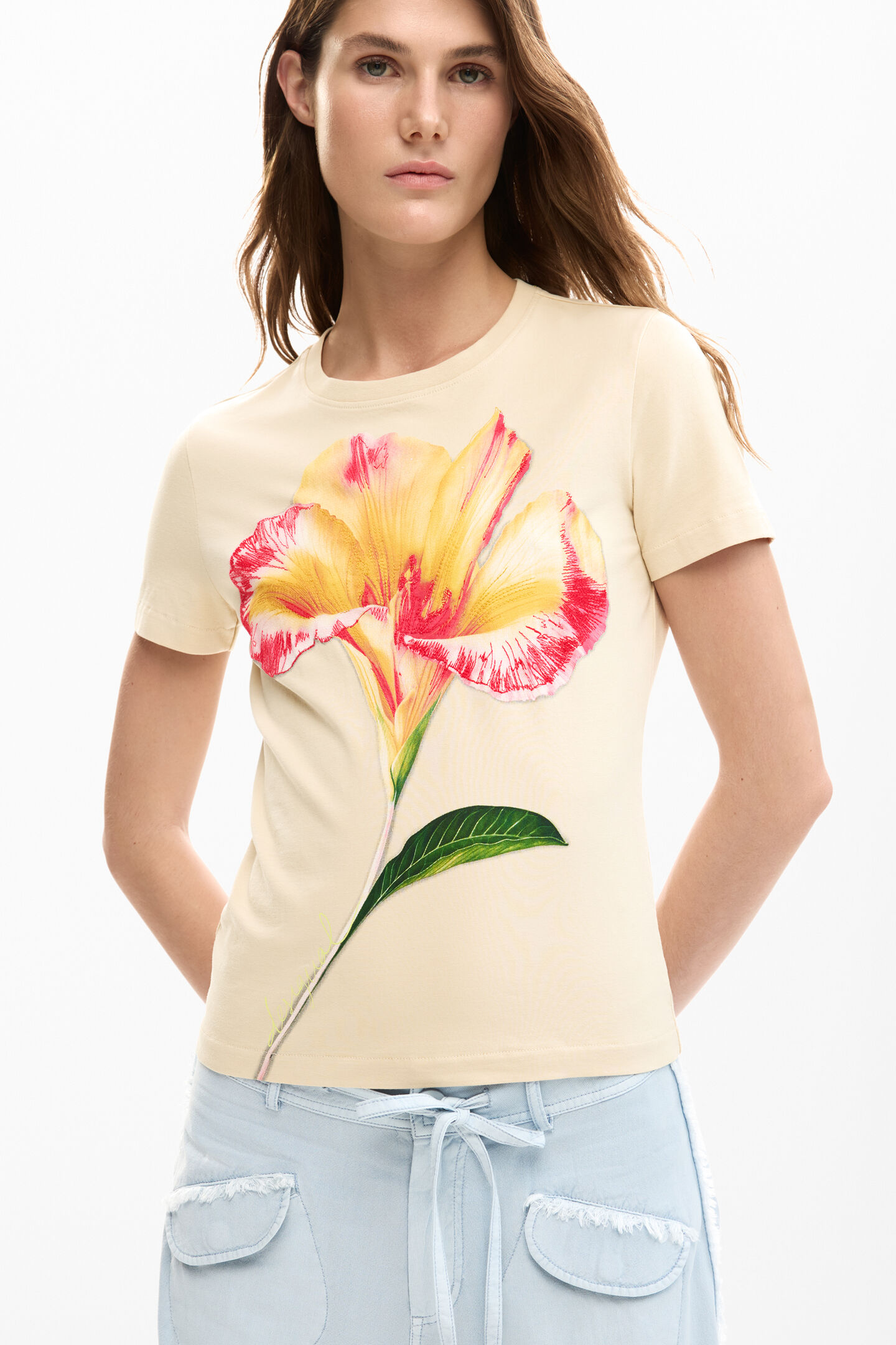 T-shirt ESTOCOLMO Desigual Crude 4