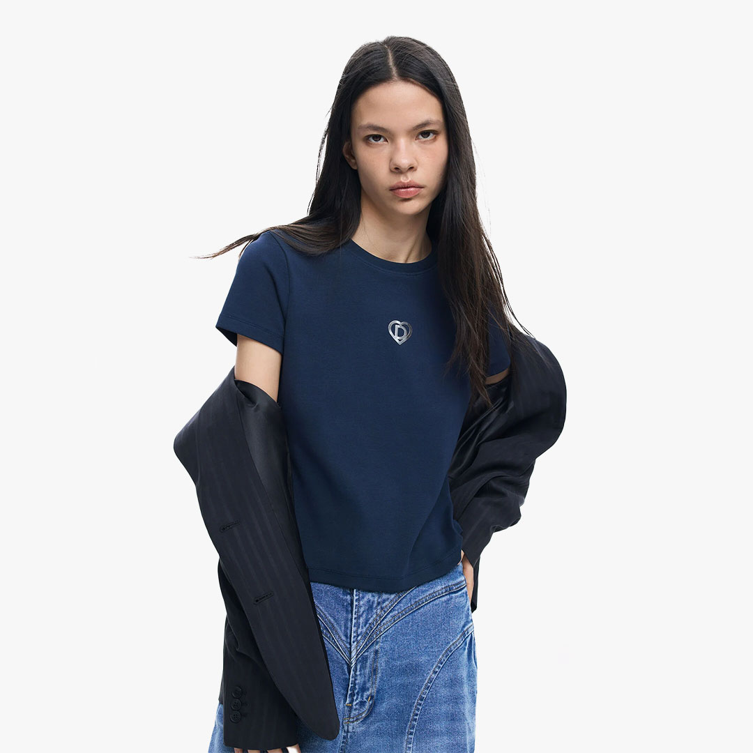 T-shirt BERLIM Desigual Navy 3