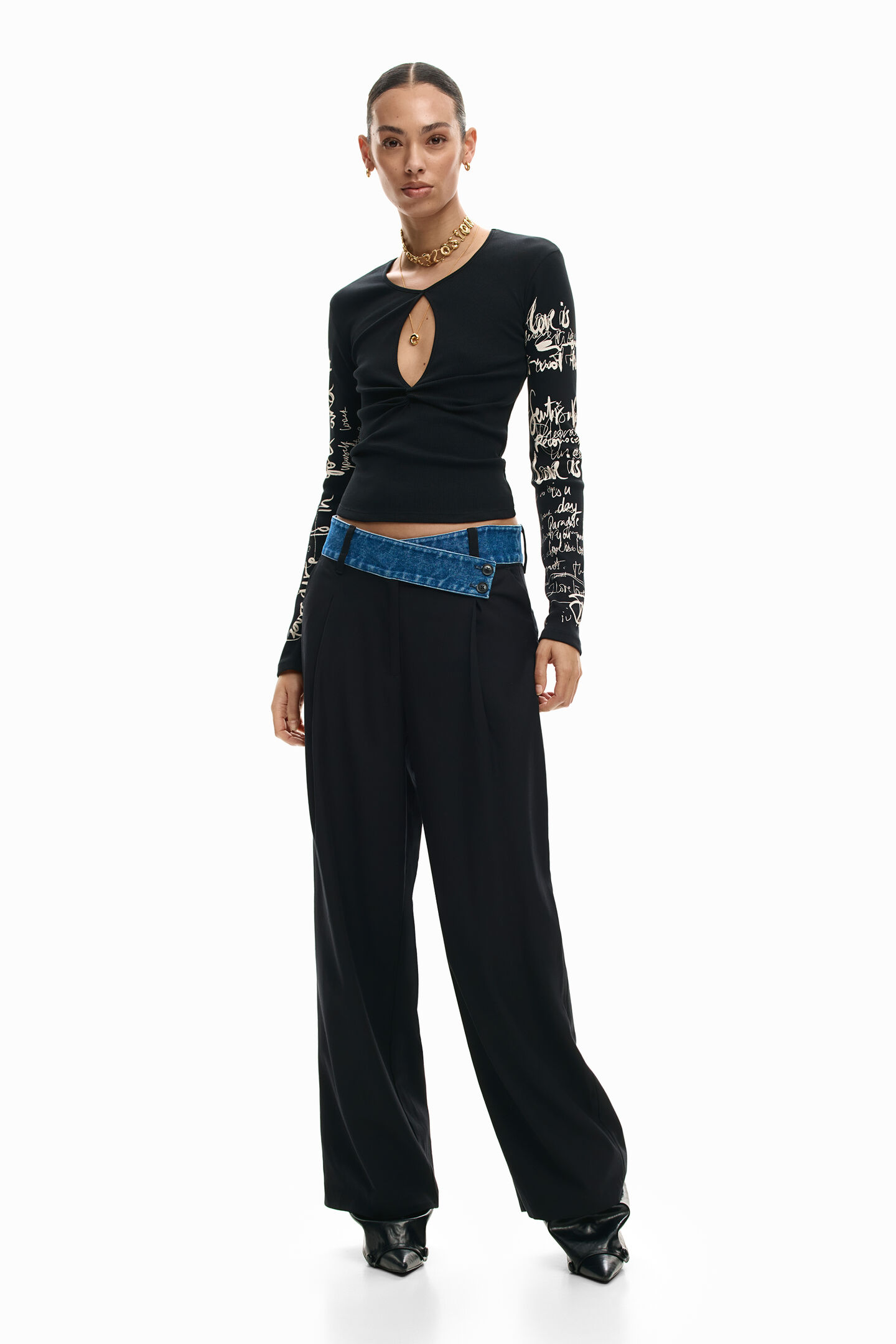 Camisola ZAGREB Desigual Black 5