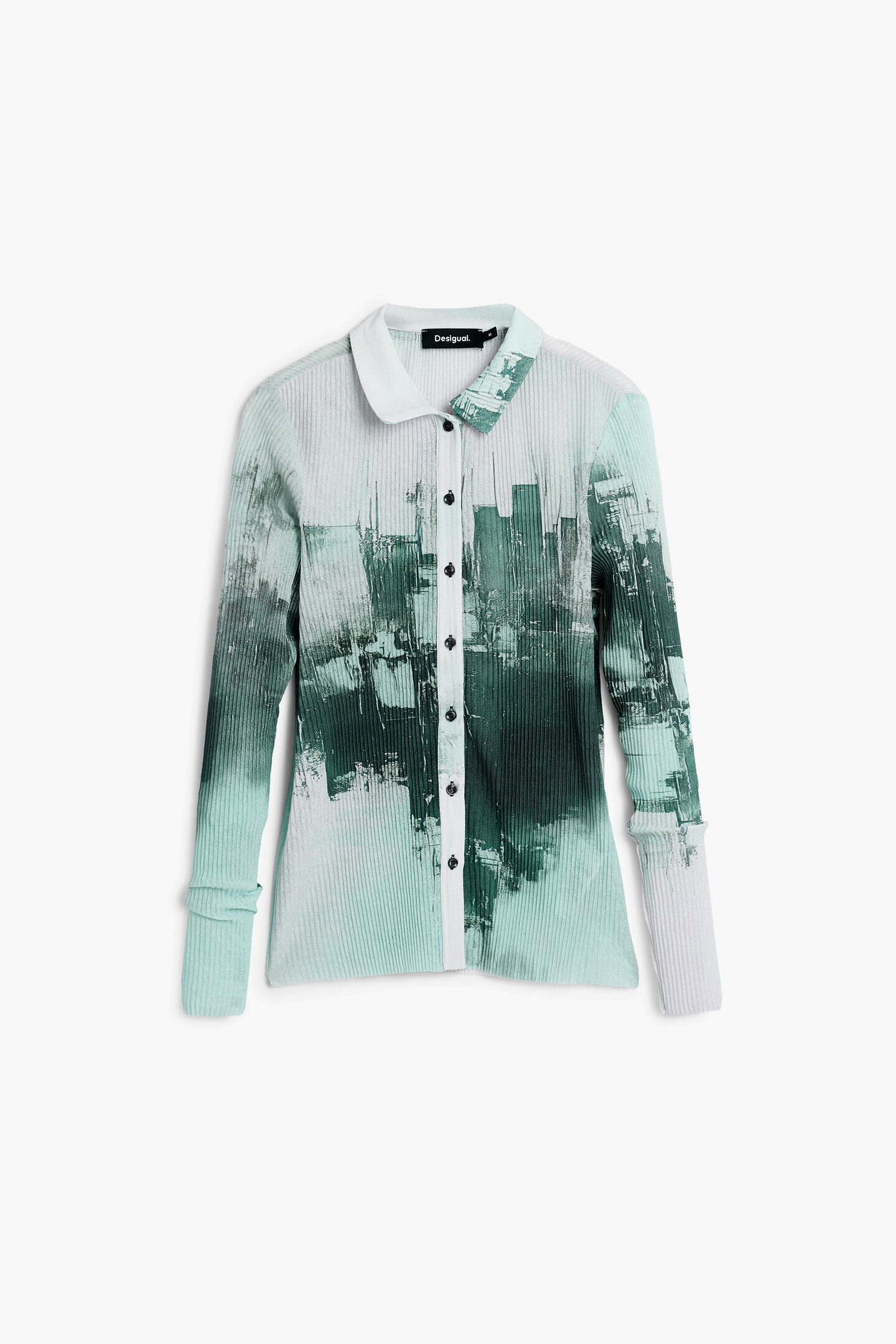 Camisa ROTERDAM Desigual Pastel Grey 4