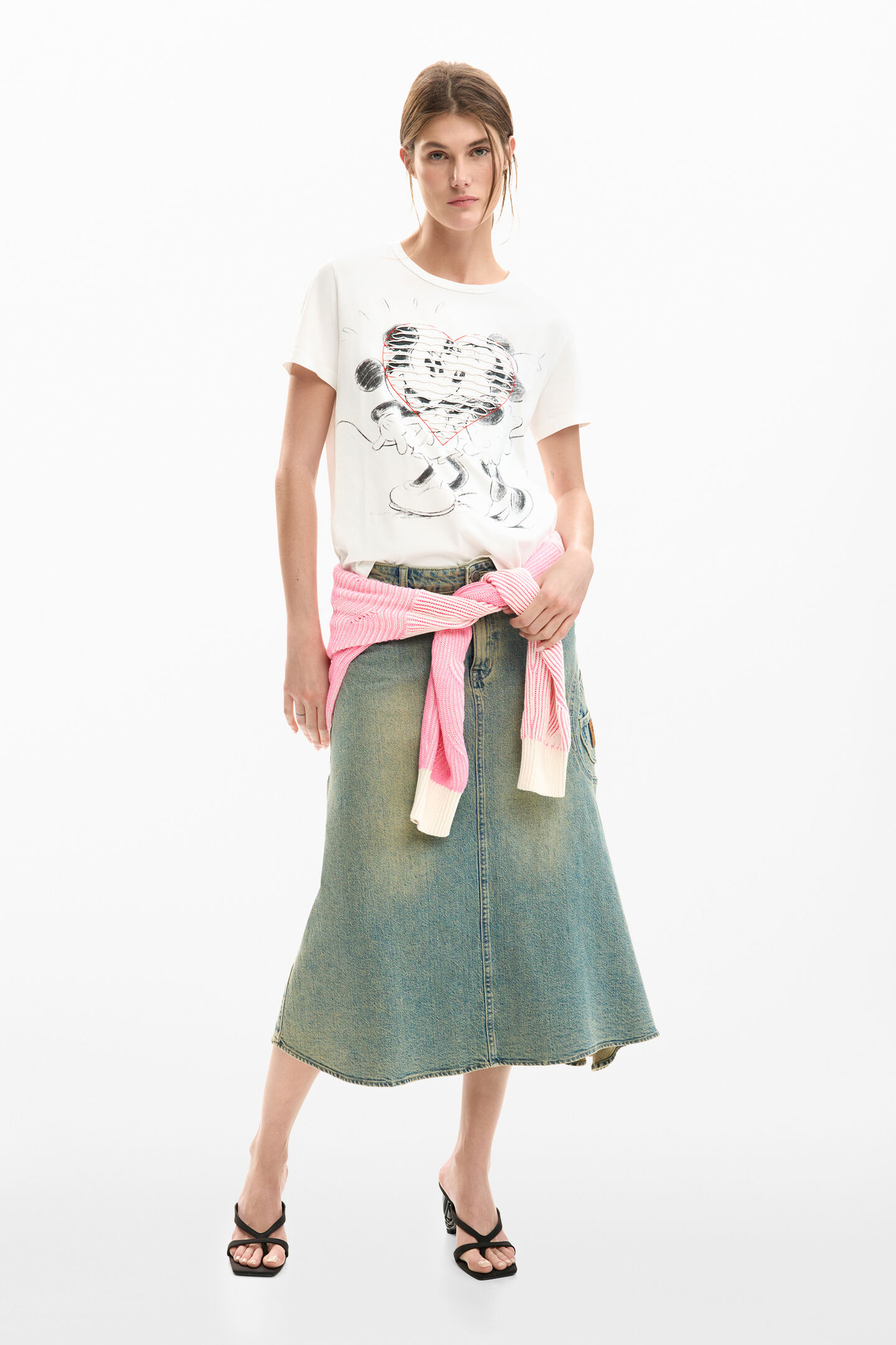 T-shirt MICKEY Desigual White 3