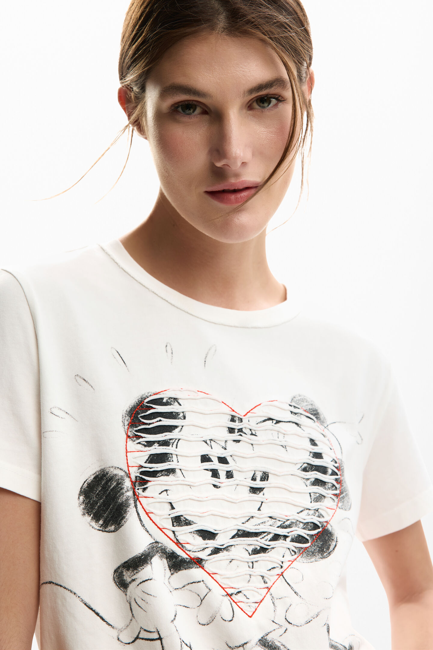T-shirt MICKEY Desigual White 2