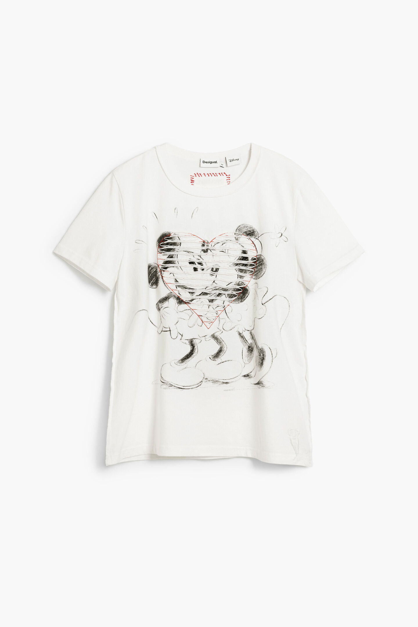 T-shirt MICKEY Desigual White 4