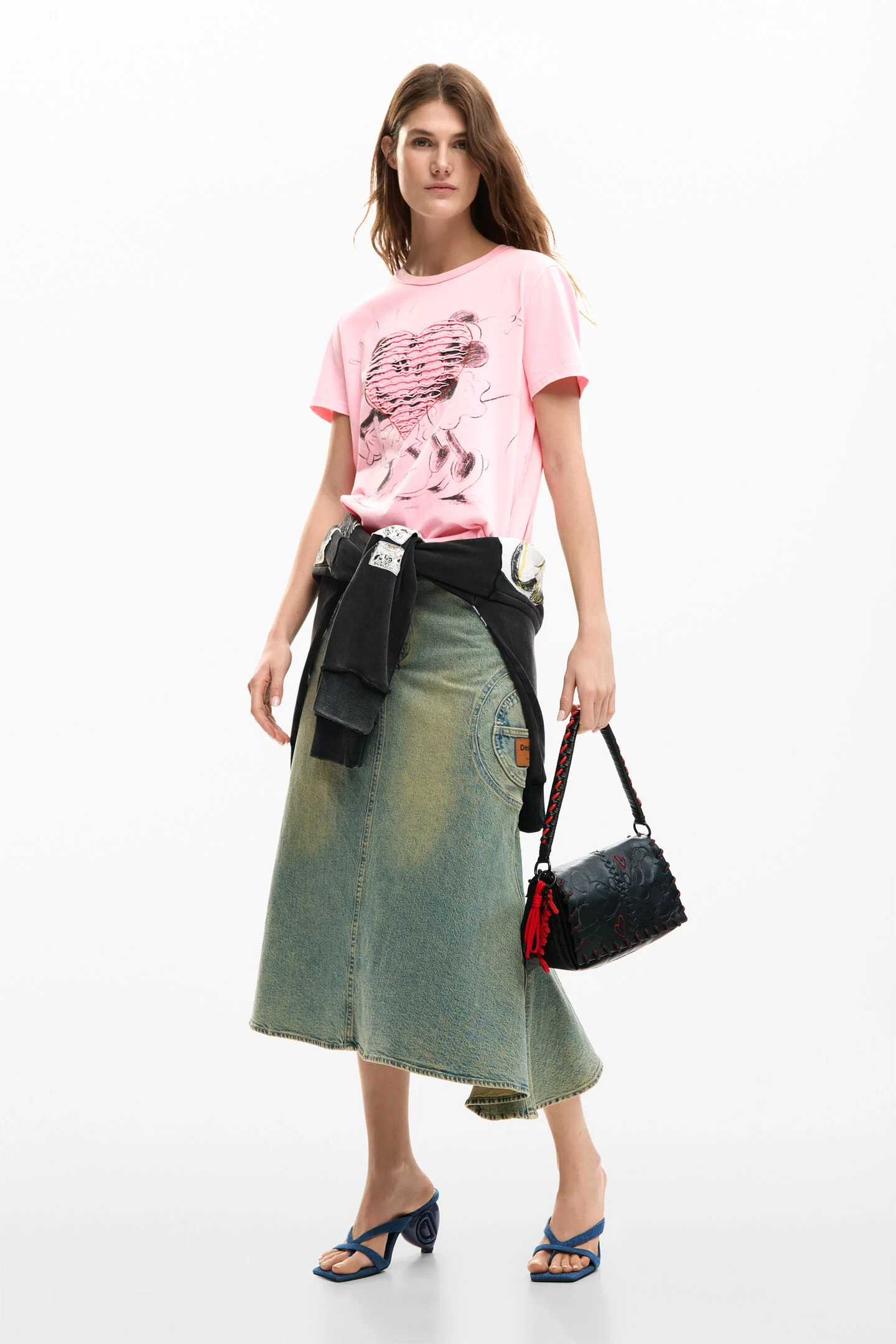 T-shirt MICKEY Desigual Wind Pink 3