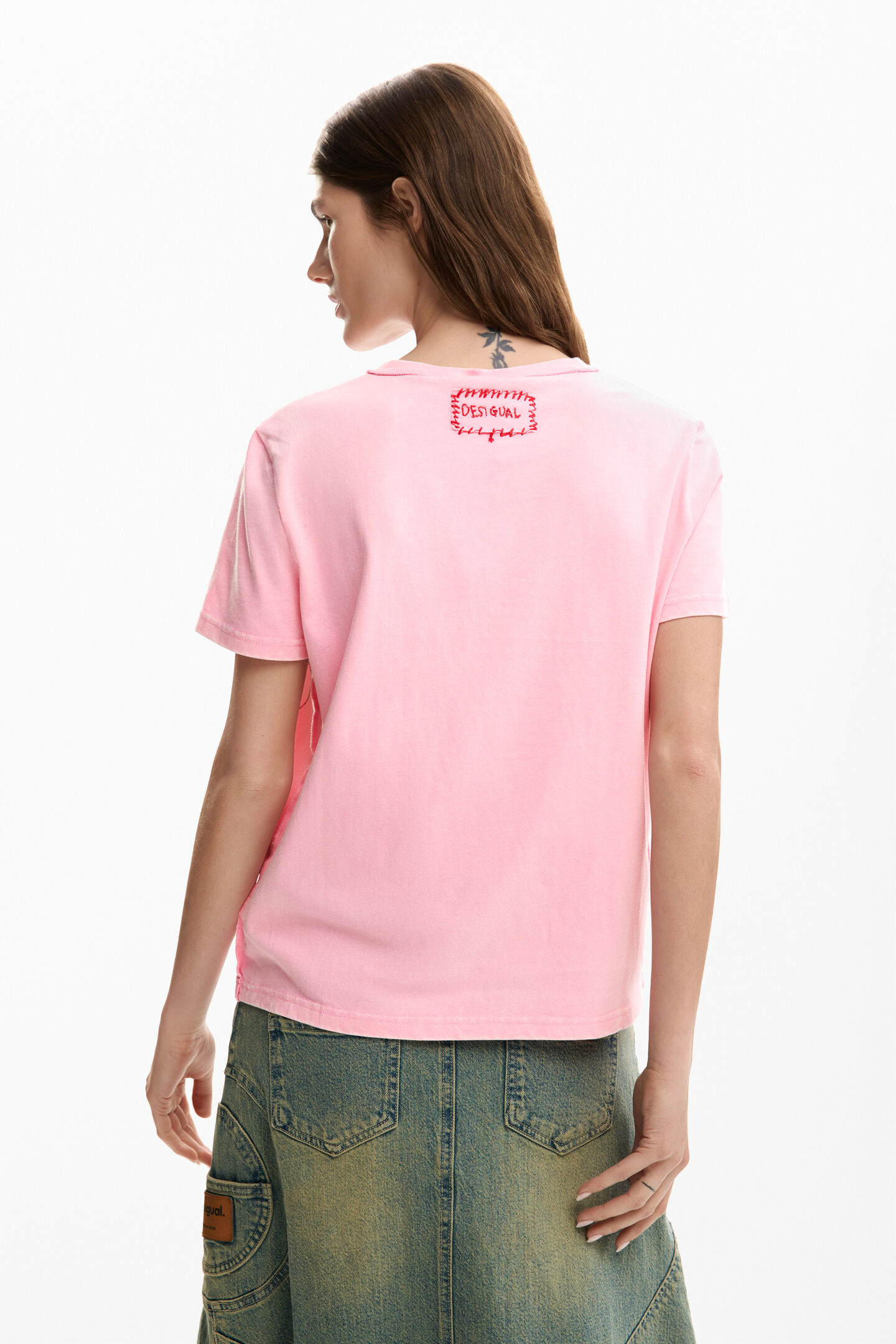 T-shirt MICKEY Desigual Wind Pink 2