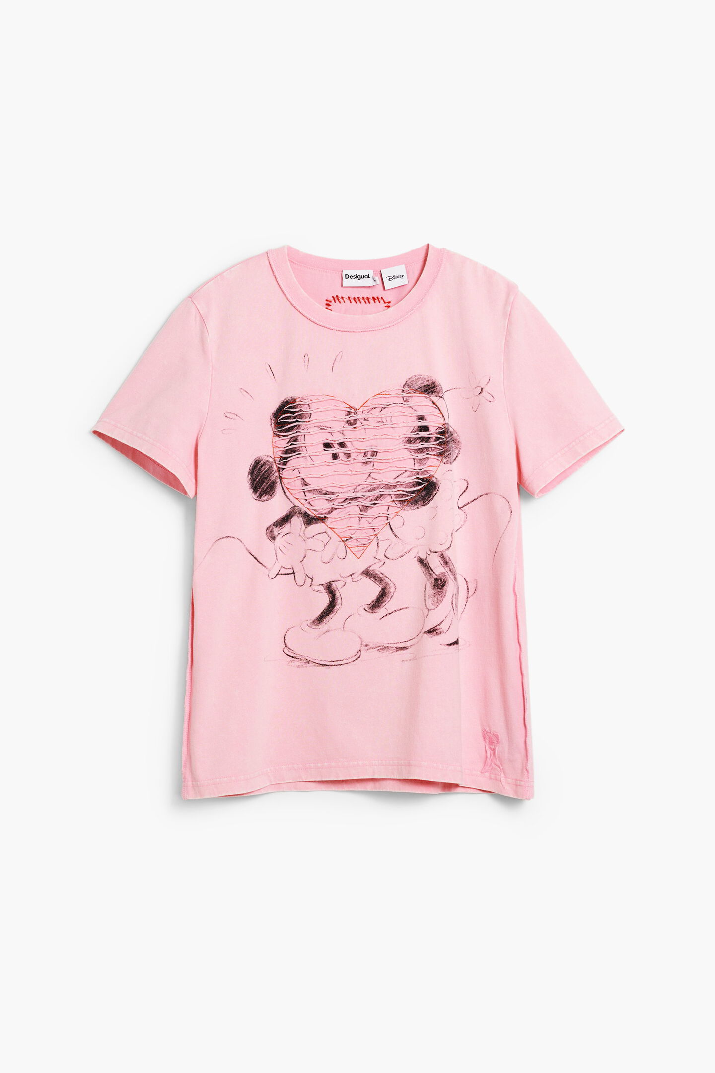 T-shirt MICKEY Desigual Wind Pink 4