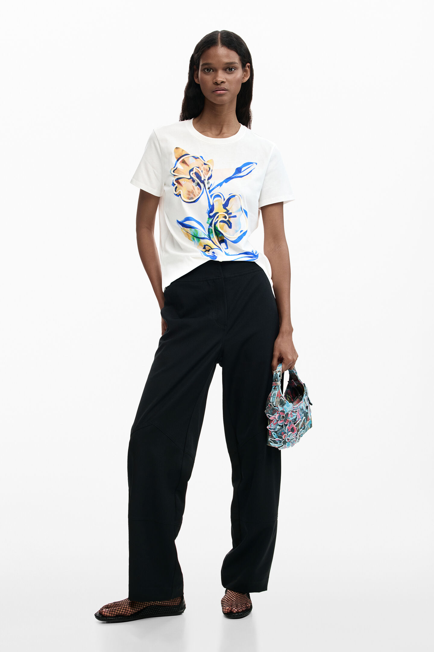 T-shirt ZURICH Desigual White 0