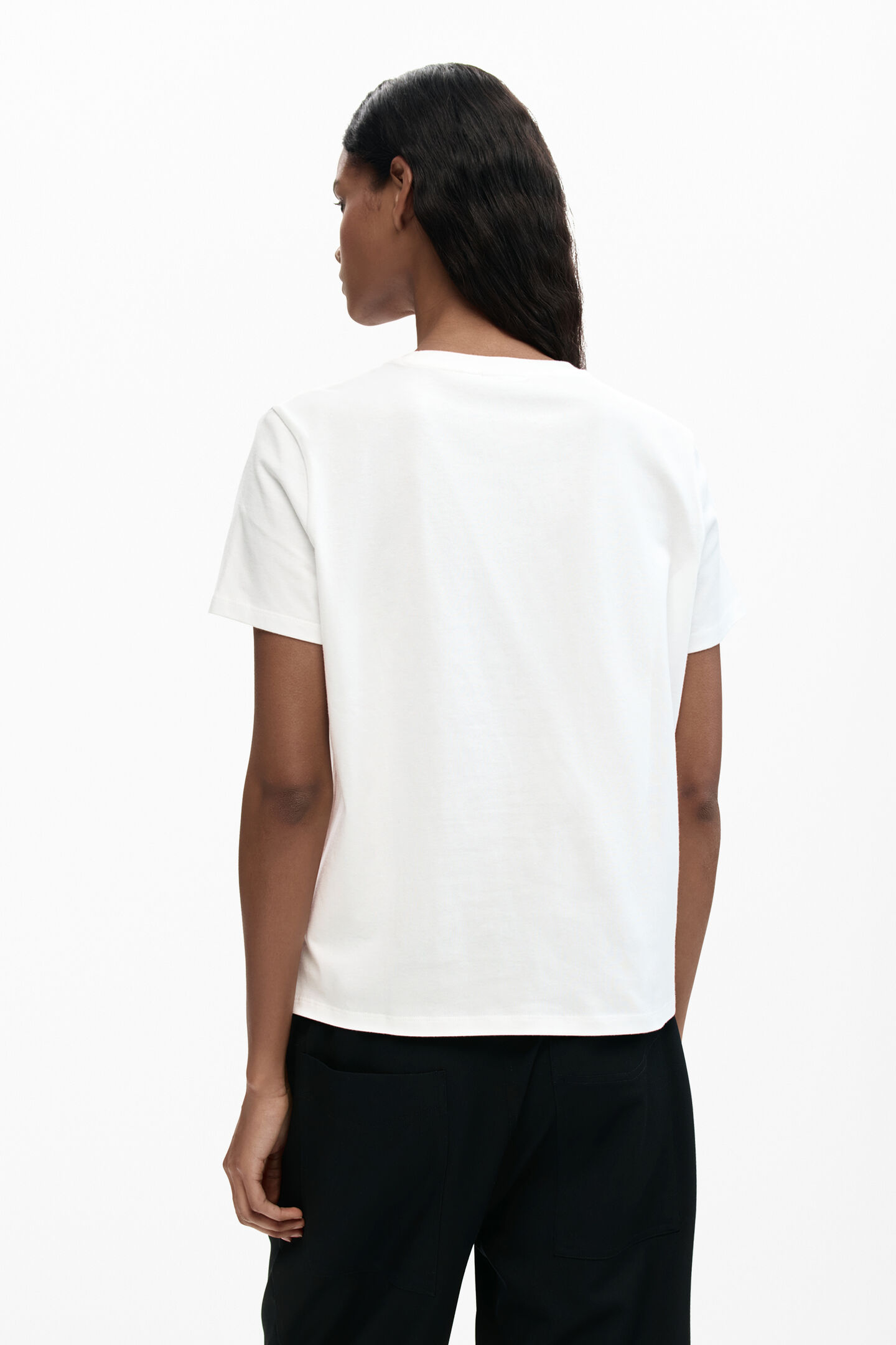 T-shirt ZURICH Desigual White 1