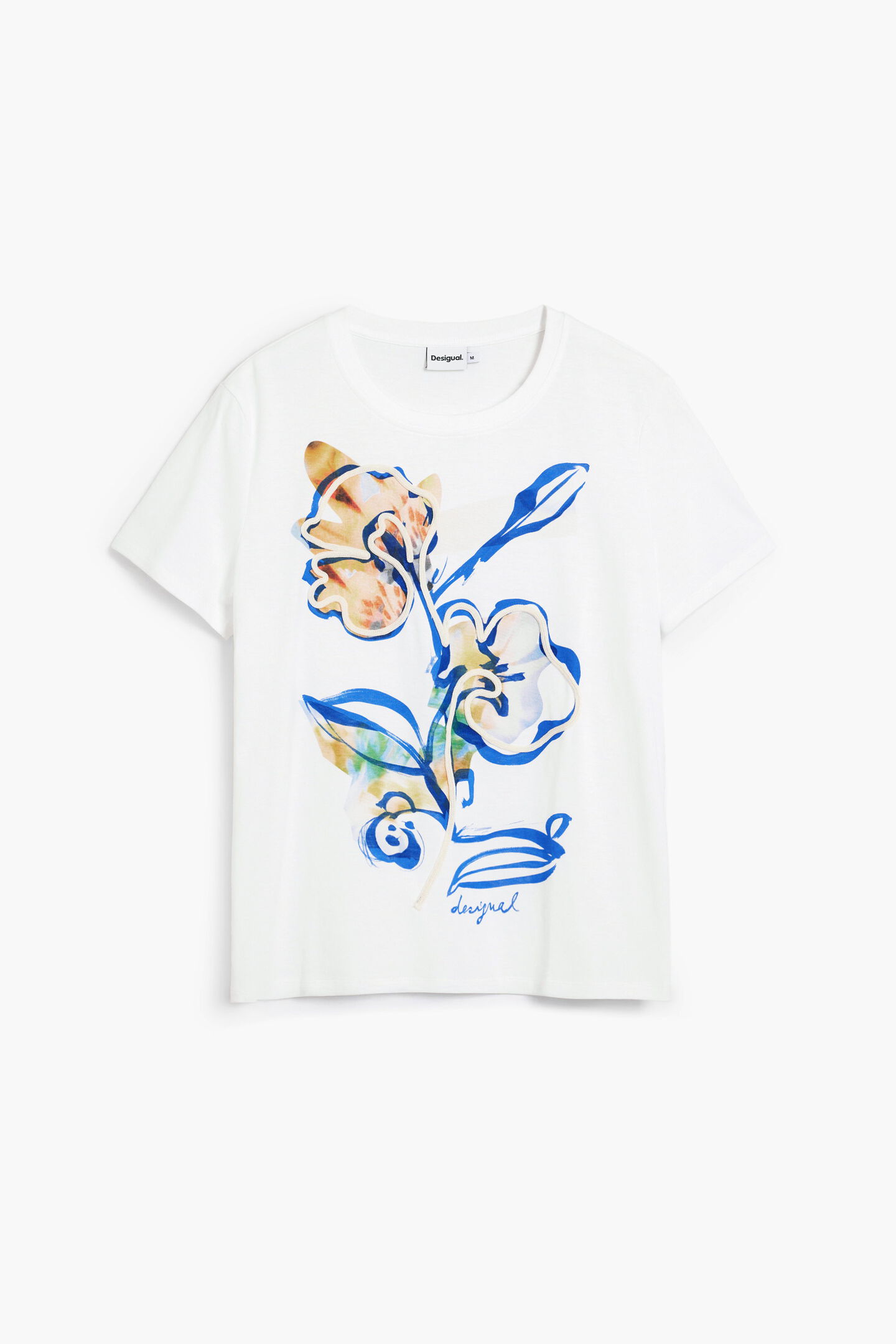 T-shirt ZURICH Desigual White 3
