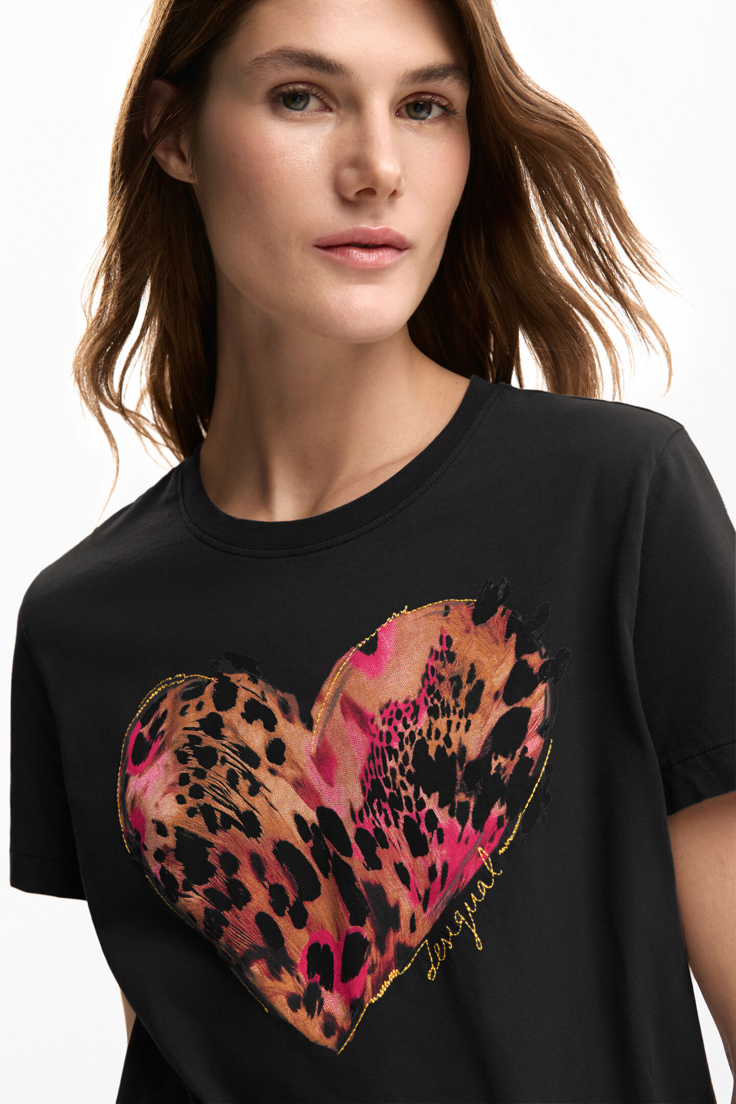 T-shirt TIGER Desigual Neutral Grey 3