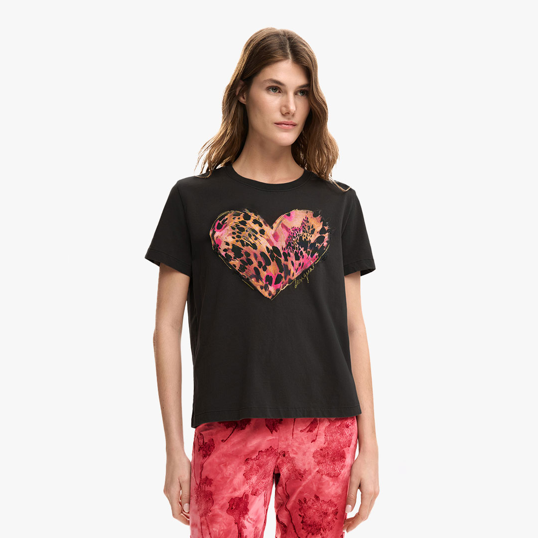T-shirt TIGER Desigual Neutral Grey 4