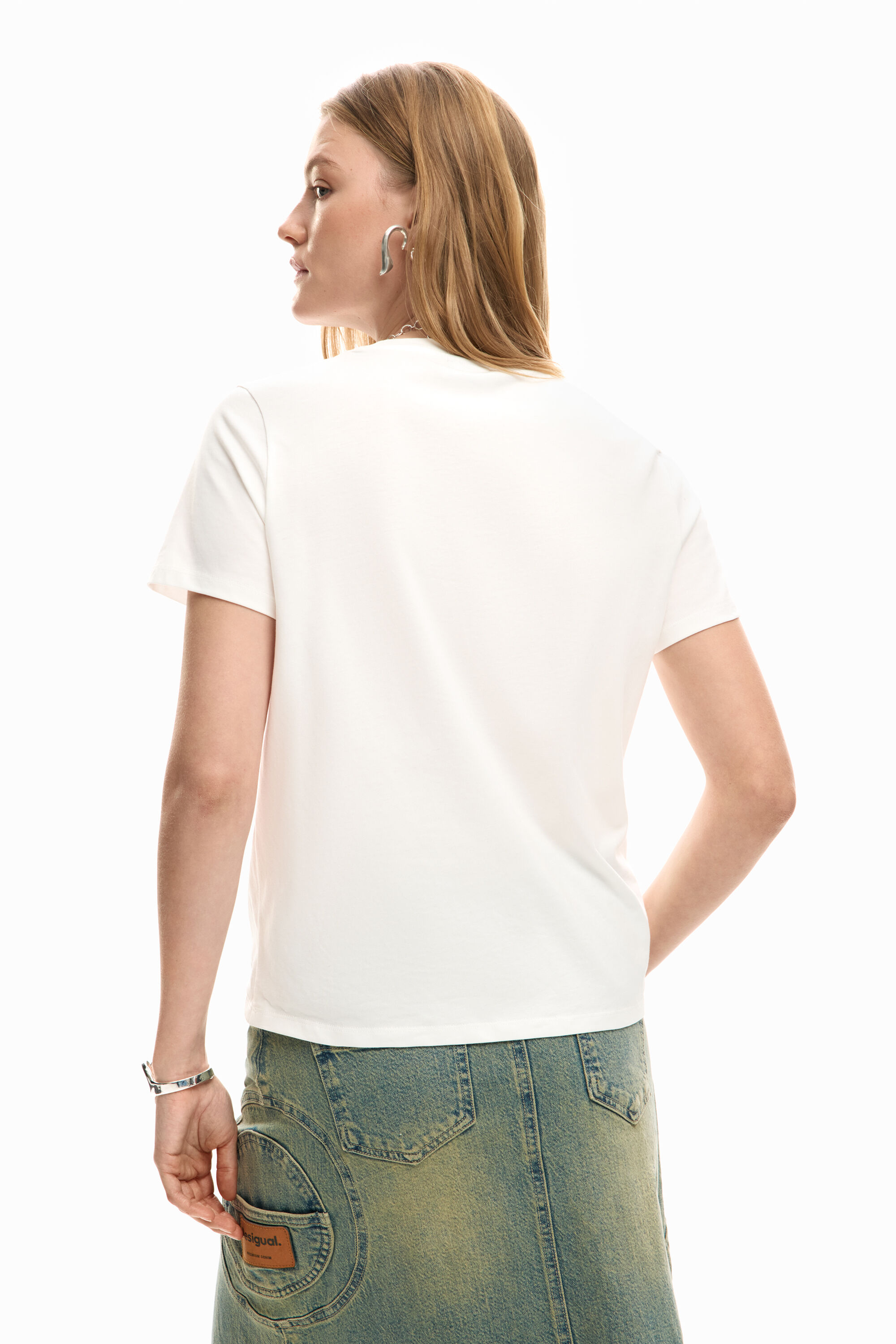 T-shirt VILMA Desigual White 1