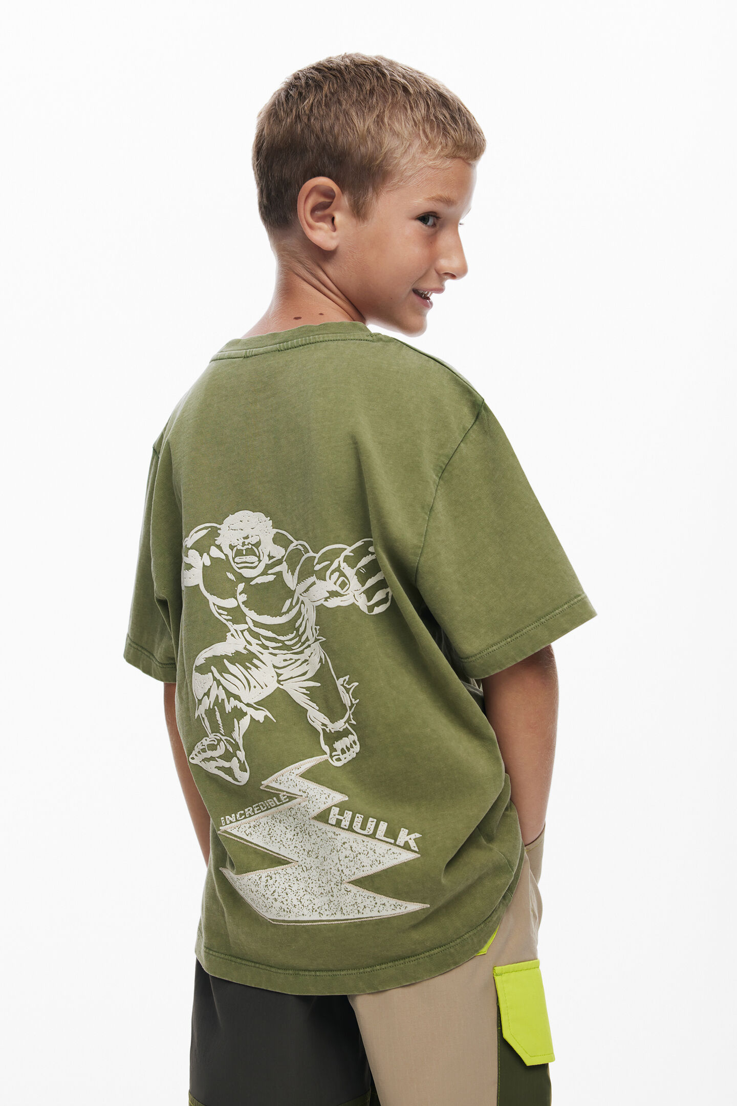 T-shirt HULK Desigual Tippy Green 5