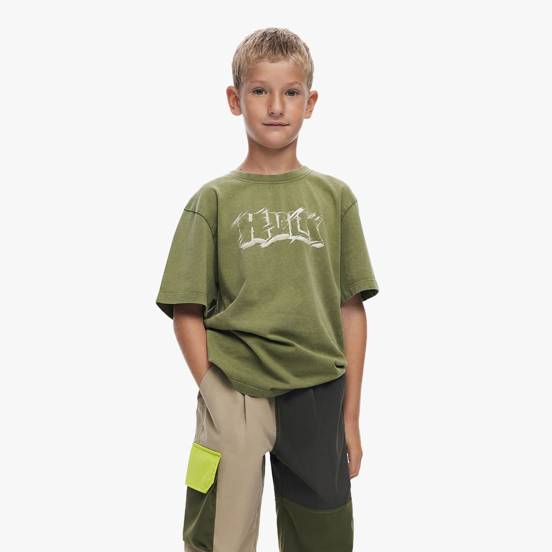 T-shirt HULK Desigual Tippy Green 4