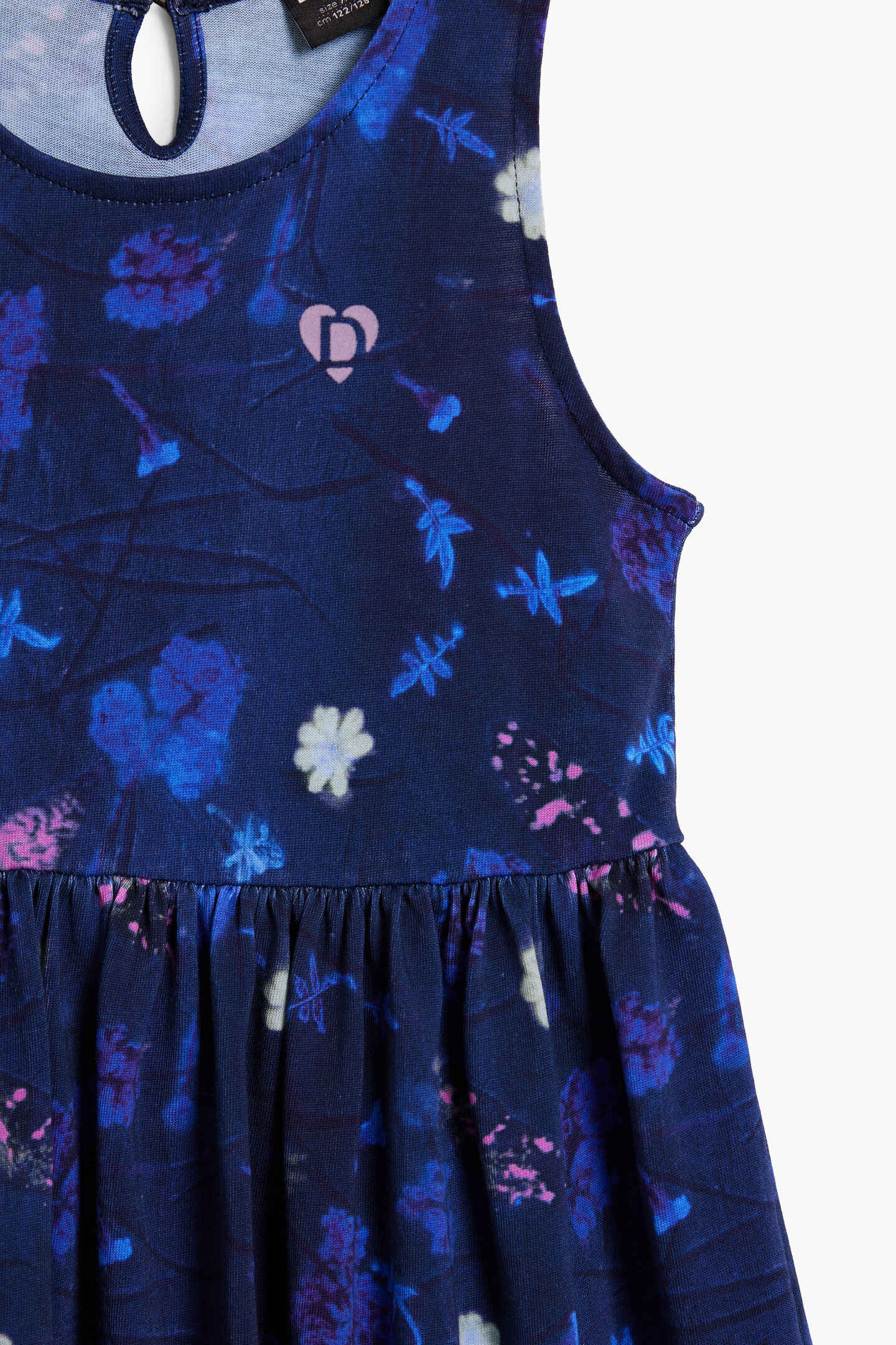 Vestido FLOWERS Desigual Navy 3
