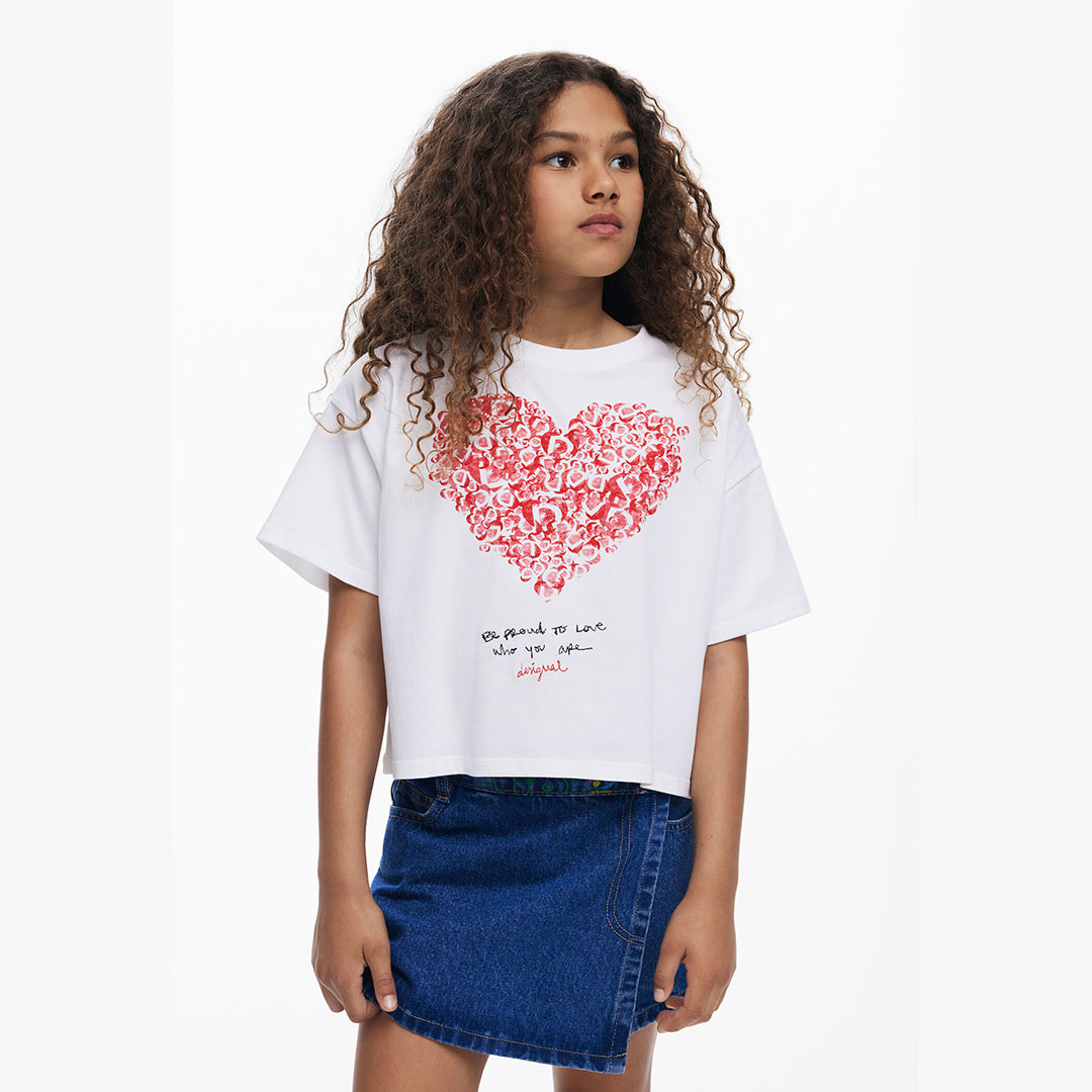 T-shirt DALILA Desigual White 1