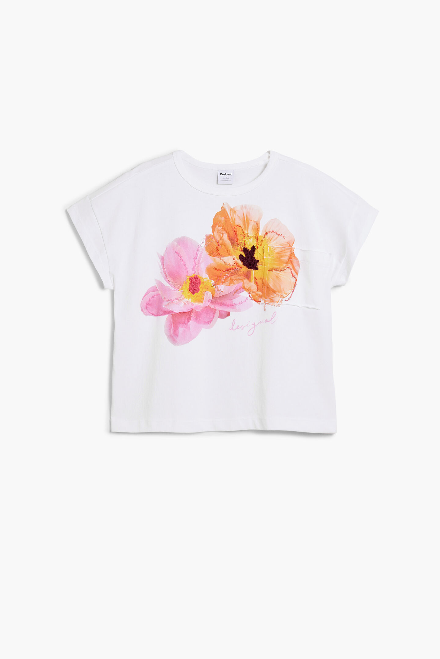 T-shirt DAFNE Desigual White 2