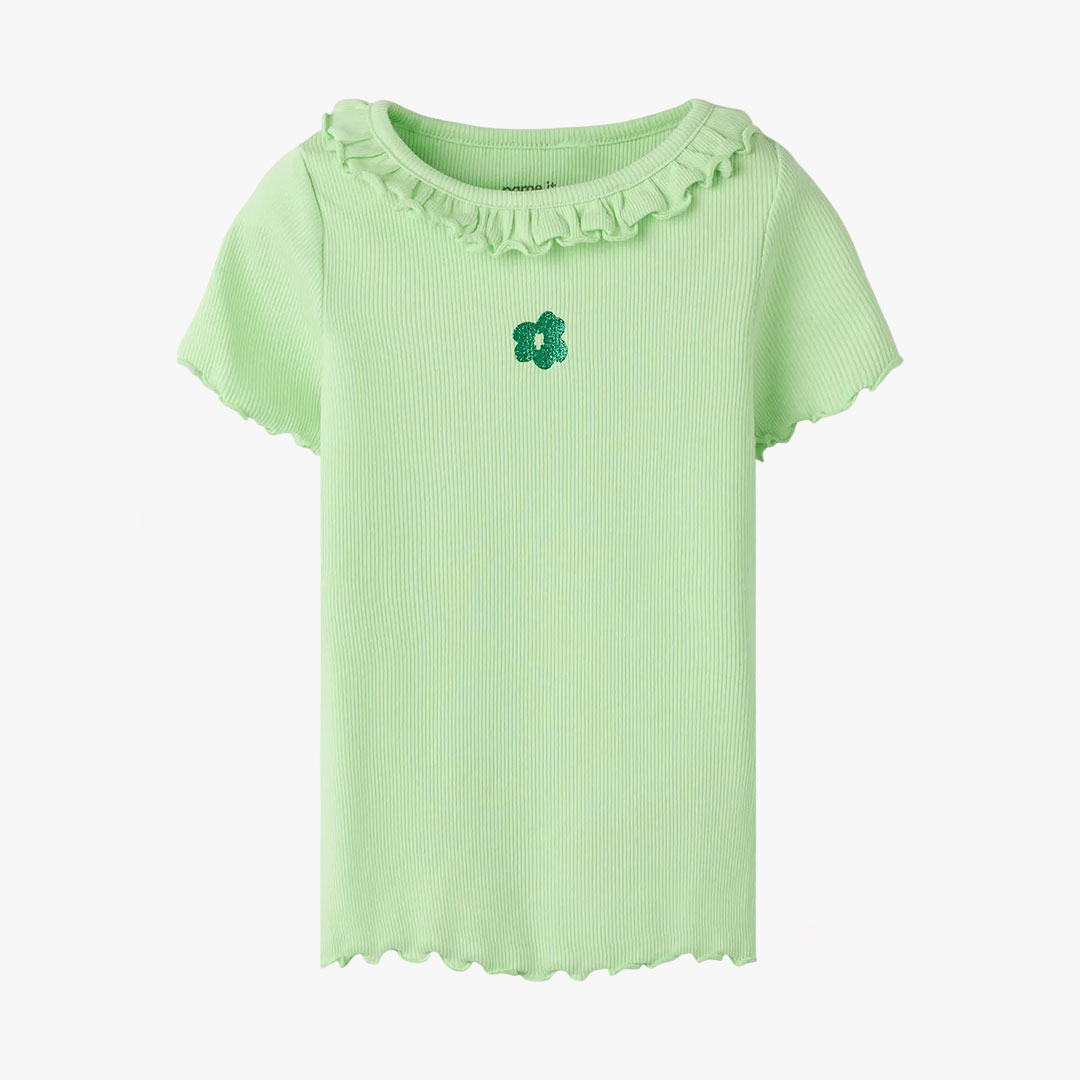 T-shirt HAISY Name It Patina Green 1
