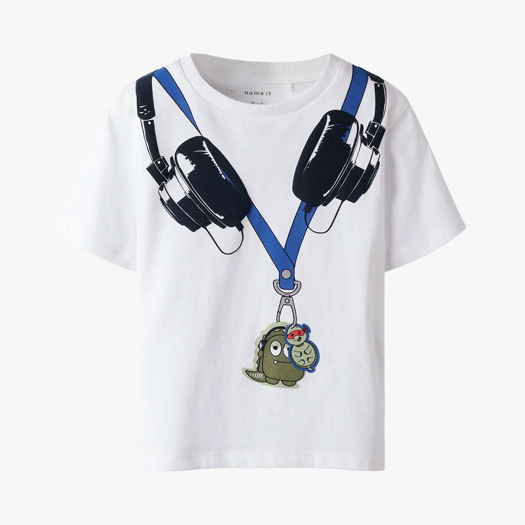T-shirt HENNI Name It Bright White 0