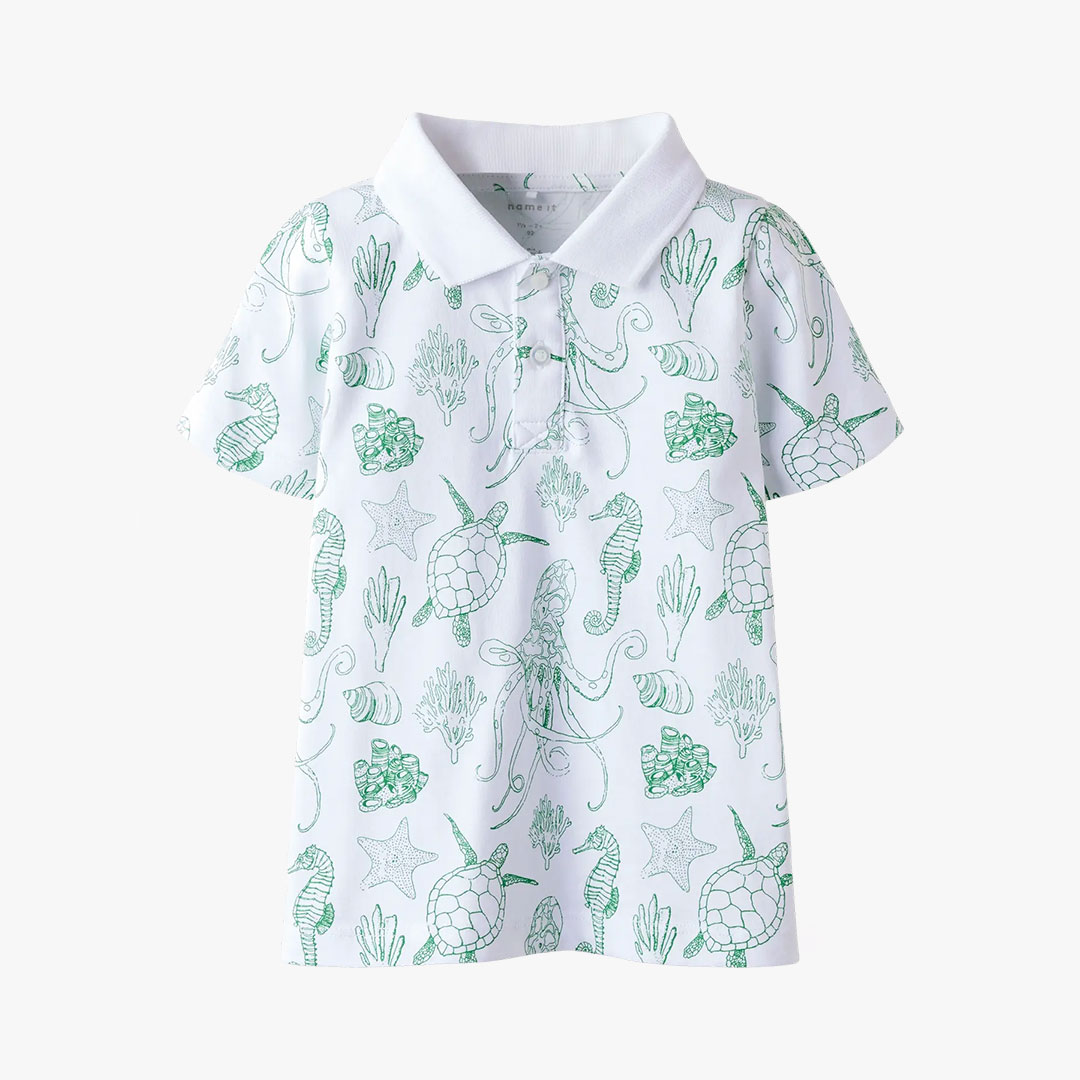 Polo FINN Name It Bright White 0