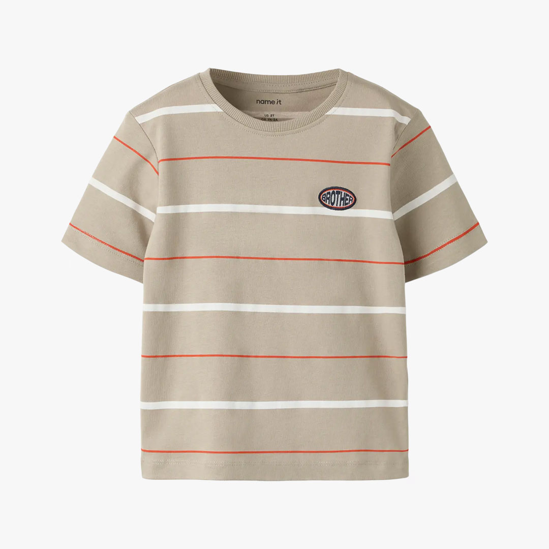 T-shirt FRITZ Name It Aluminium 0