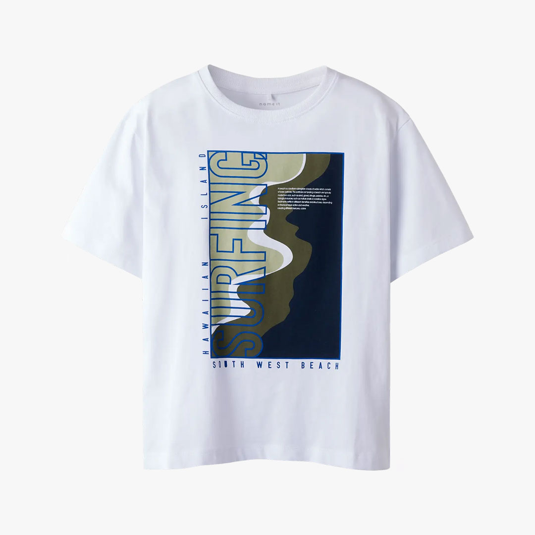 T-shirt HANSY Name It Bright White 0