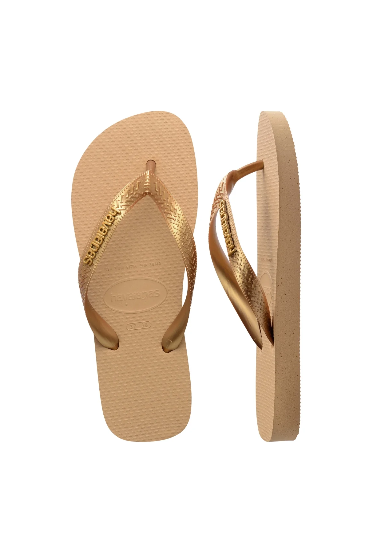 Chinelos METALLIC Havaianas Black 2