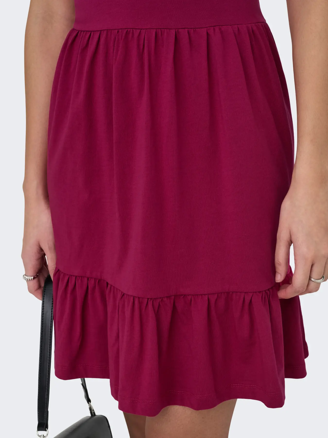 Vestido BLOOM Only Sangria 1
