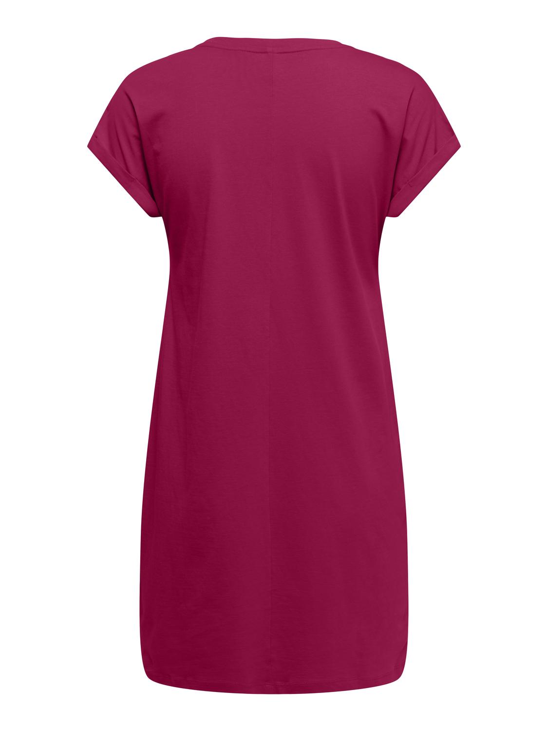 Vestido BLOOM Only Sangria 1