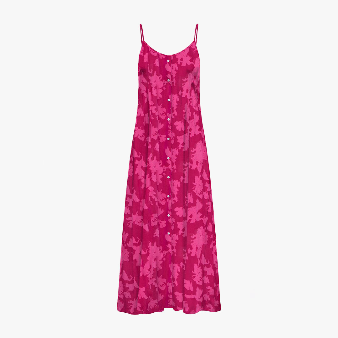 Vestido NOVA Only Sangria 1