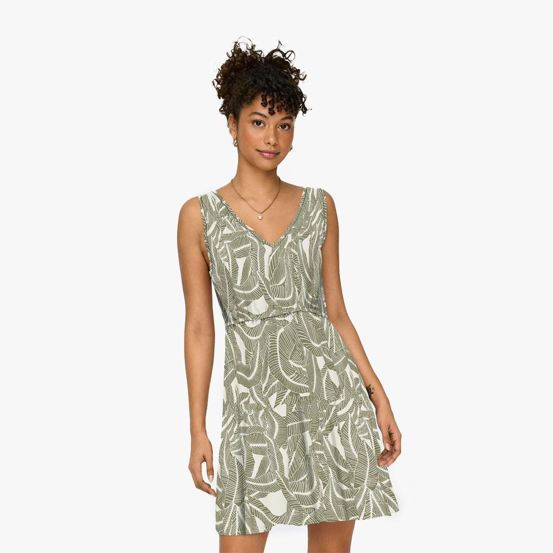 Vestido NOVA Only Vaporous Gray