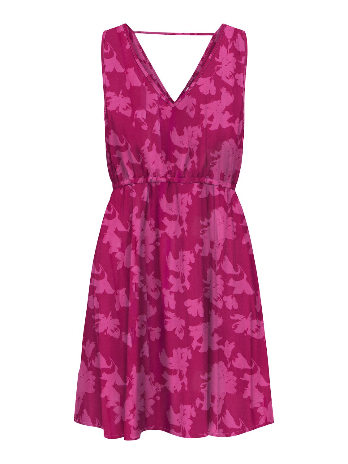 Vestido NOVA Only Sangria 1