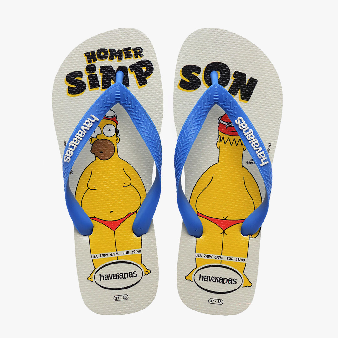 Chinelos SIMPSONS Havaianas White 3