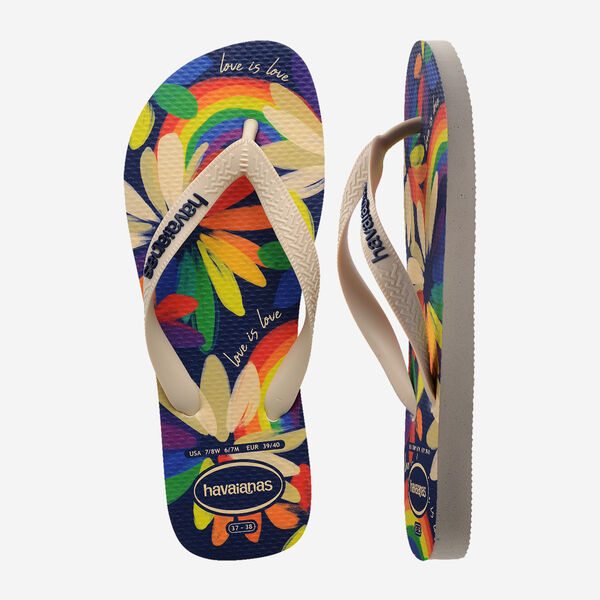 Chinelos PRIDE Havaianas Beige 1