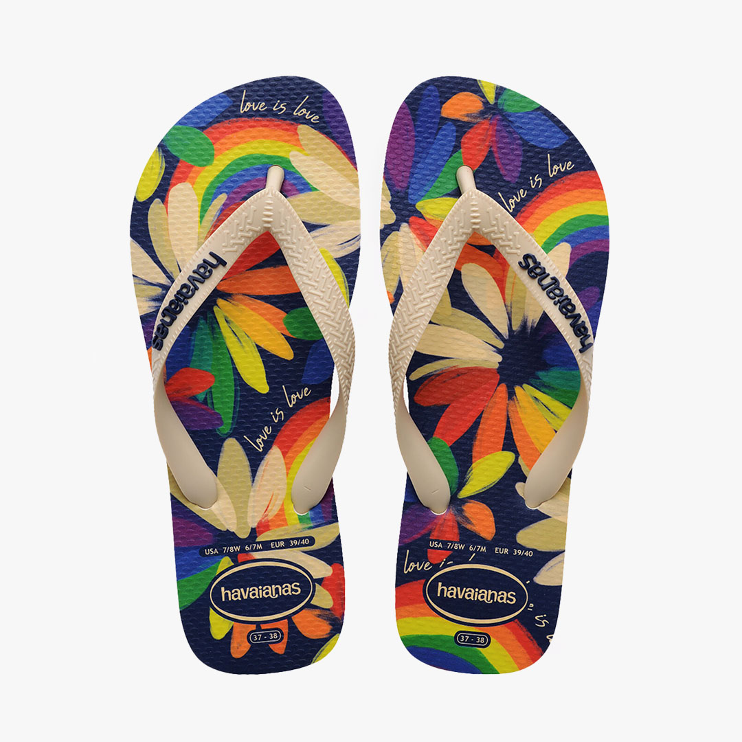 Chinelos PRIDE Havaianas Beige 0