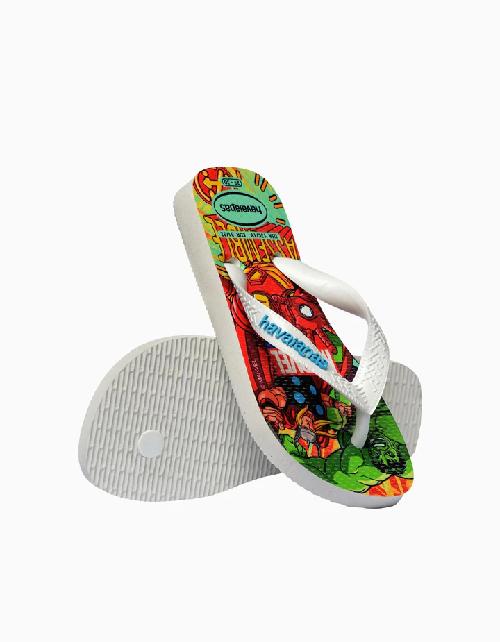 Chinelos MARVEL Havaianas White 2
