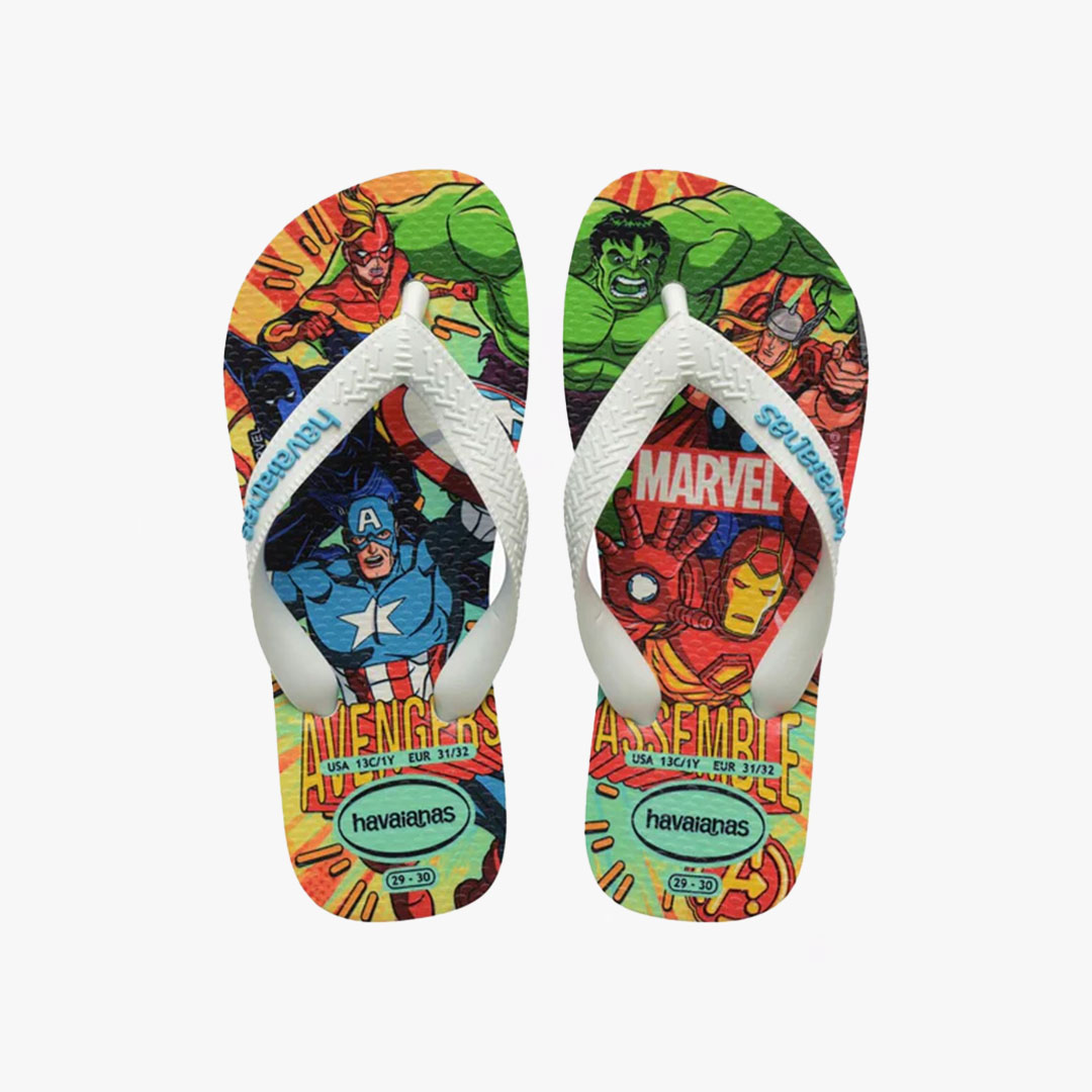 Chinelos MARVEL Havaianas White
