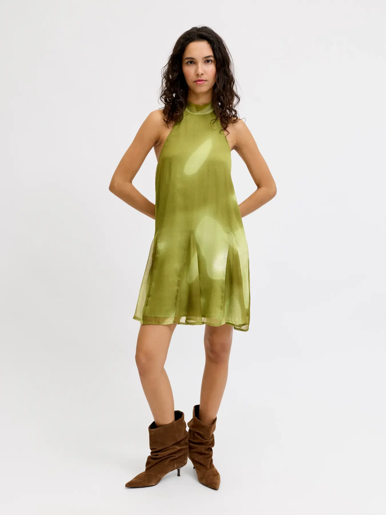 Vestido EMILIA JJXX Sage Green 4
