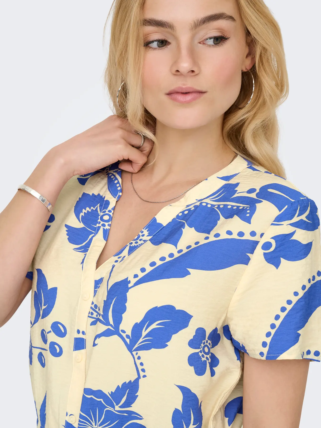 Vestido TROYA Only Blue Flowers 1