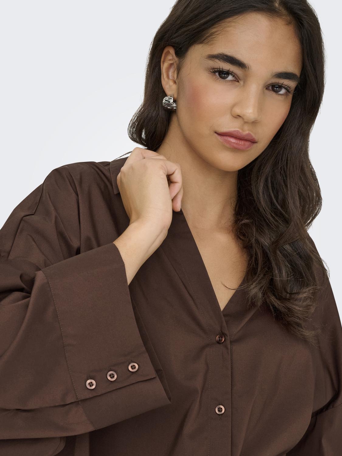 Camisa MIO JDY Chicory Coffee 2