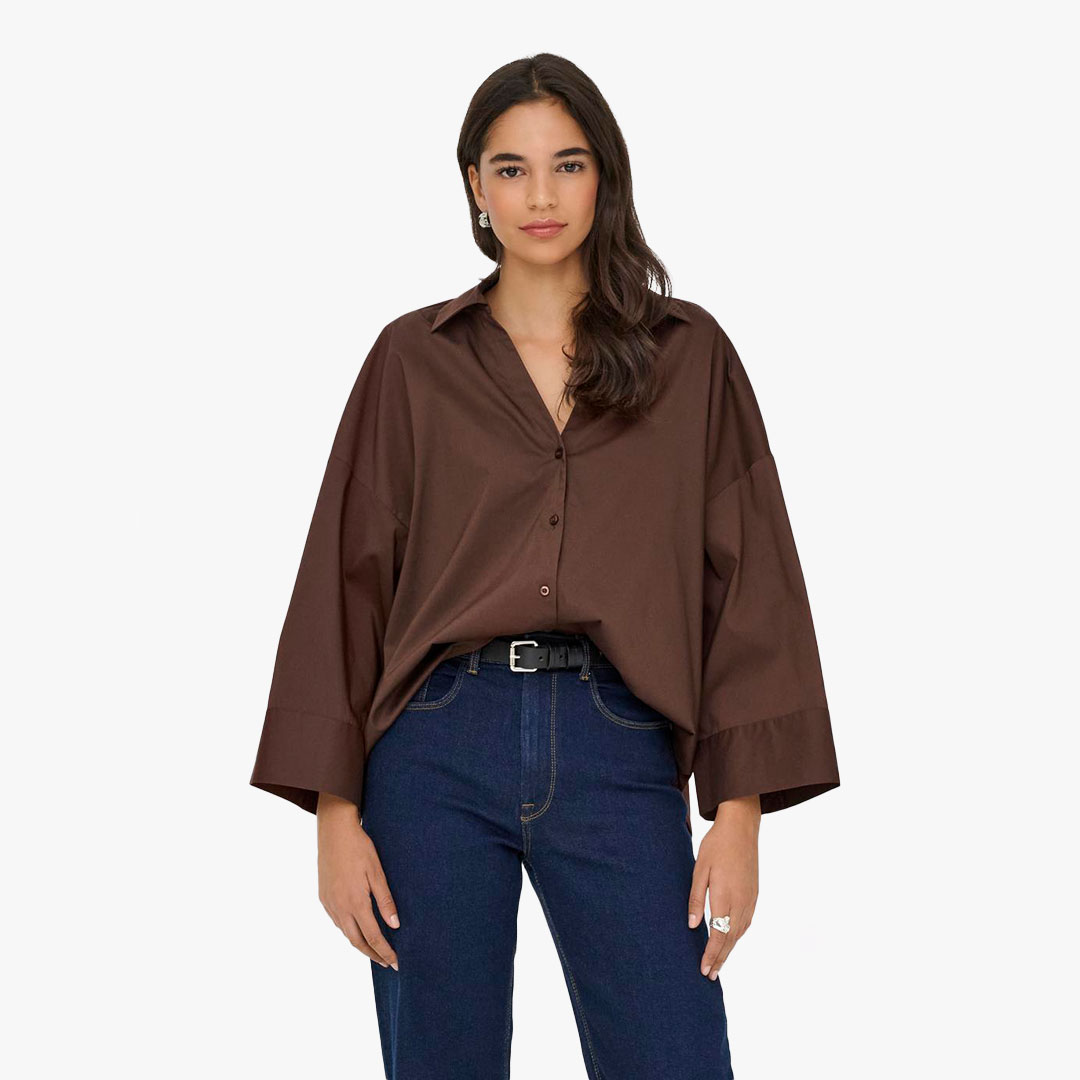 Camisa MIO JDY Chicory Coffee 0