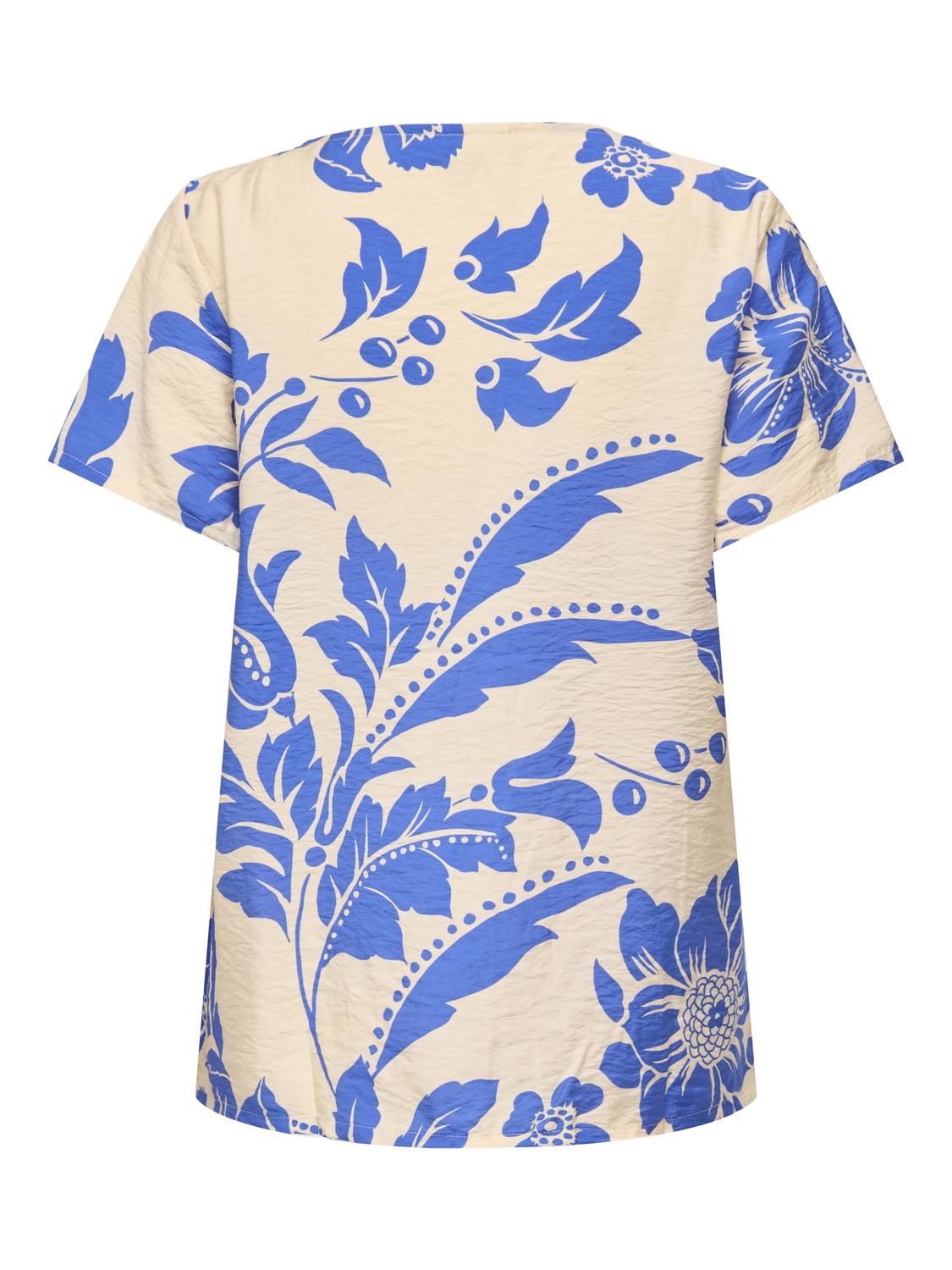 Blusa TROYA JDY Blue Flowers 1
