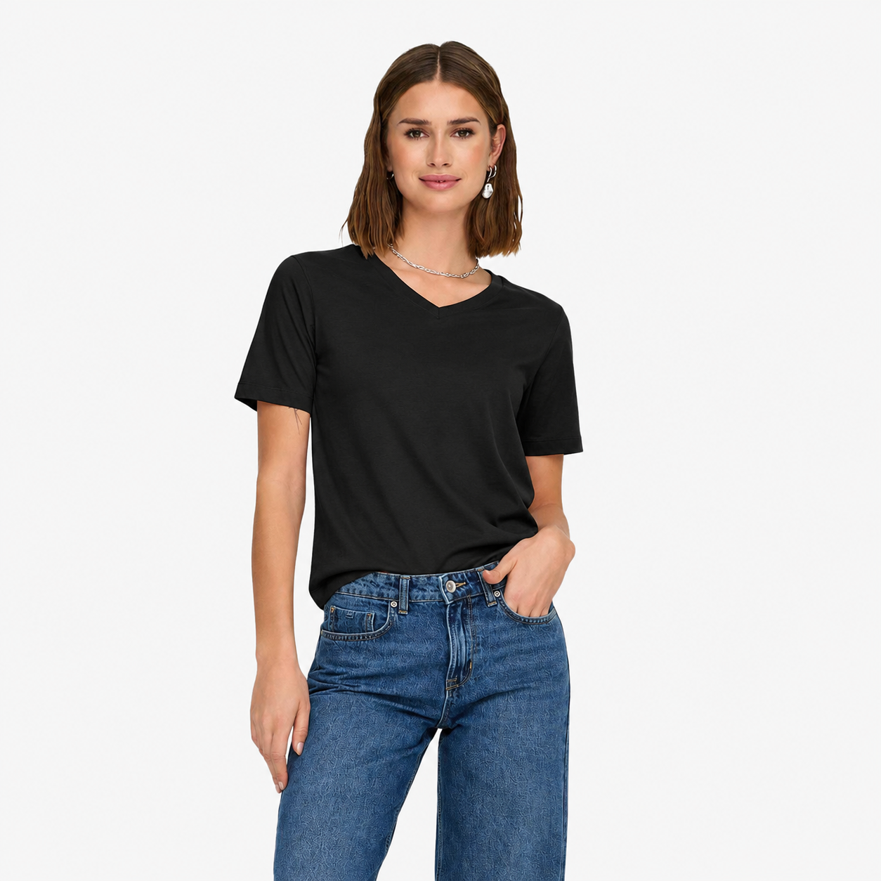 T-shirt REX JDY Black